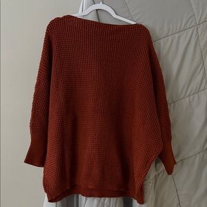 Rust Knit Women's Sweater